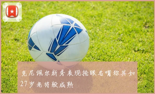 克尼佩尔新秀表现抢眼名嘴称其如27岁老将般成熟